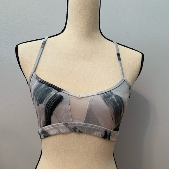 ALO Yoga Other - Alo Yoga White and Blue Goddess Sports Bra